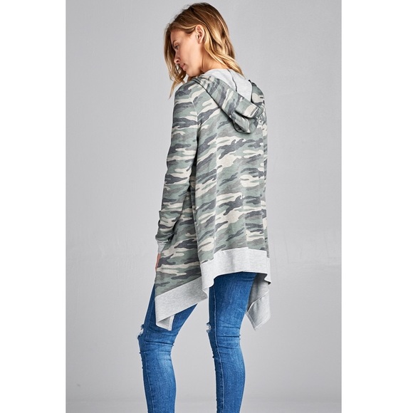 Camouflage French Terry Cascade - Picture 4 of 5